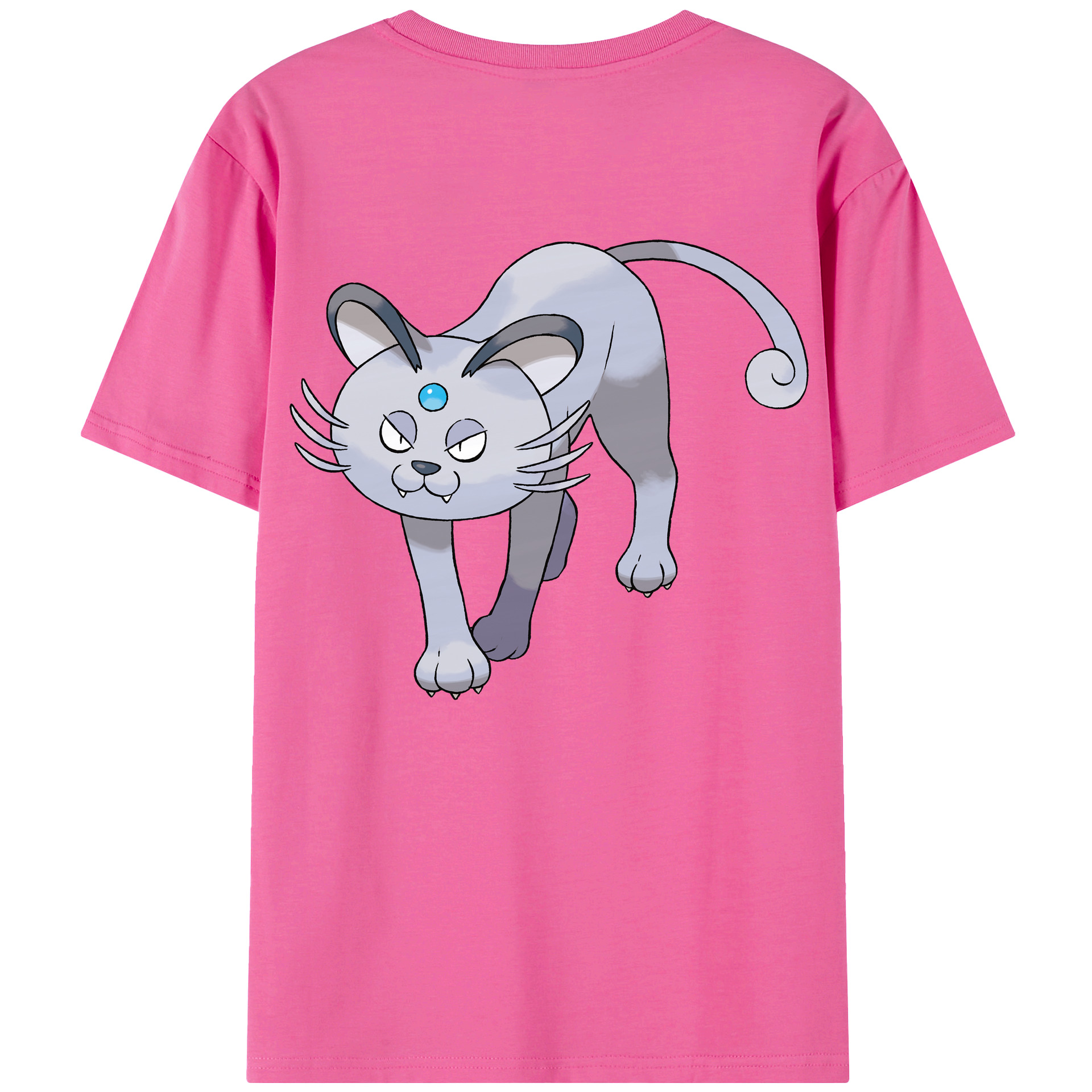 （画像用） ポケットモンスター Pokémon レディース半袖Tシャツ(バックプリント)